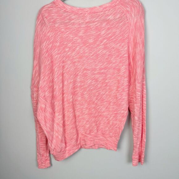 ANTHROPOLOGIE | Damiana Pink Asymmetrical Pullover Knit Top Women’s Size Small - Picture 10 of 11
